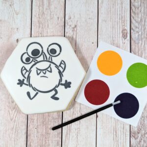 Three Eyed Monster Paint Your Own Cookie