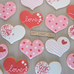 Valentine's Day Cookies by the Dozen
