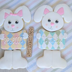 3 Piece Bunny Cookie Set