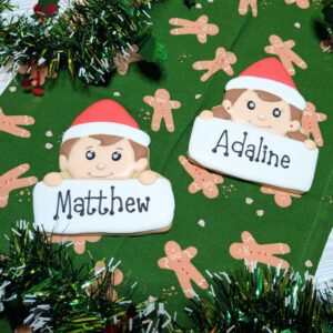 Elf Holding Name Plaque
